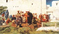 Eugene Fromentin Morish Burial Spain oil painting art